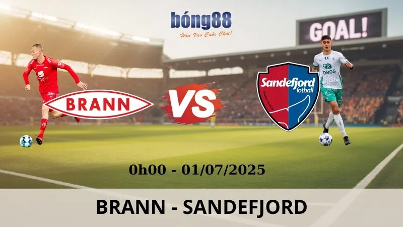 Nhận Định Bóng Đá - Brann vs Sandefjord 01/07/2025 Nhận Định Bóng Đá - Brann vs Sandefjord 01/07/2025